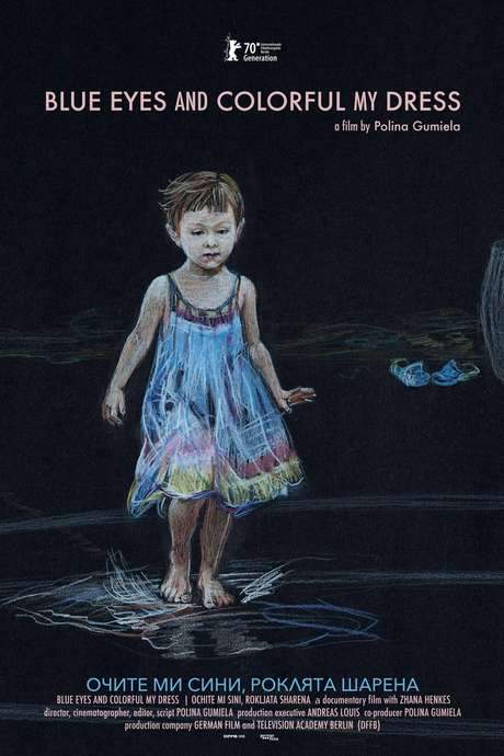 Blue Eyes and Colorful My Dress